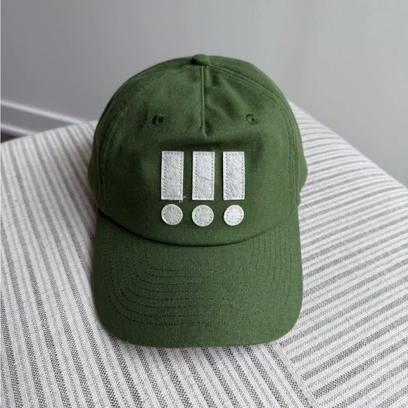 Daily Drills Exclamation Point Hat - Green USGI Military Felt Campaign Hat Drill Sergeant OD Green  main image 3